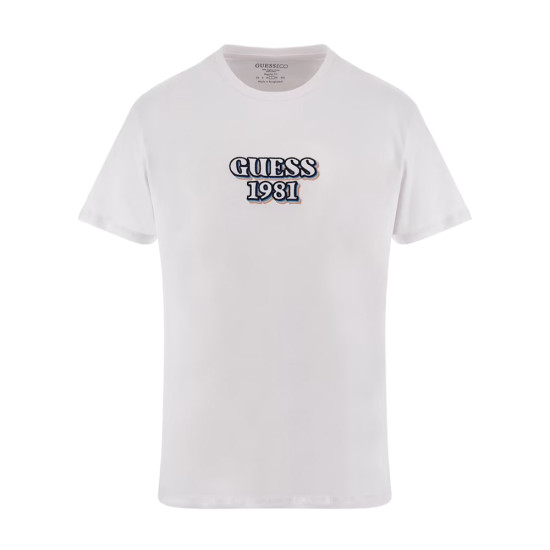 Guess Ανδρική κοντομάνικη μπλούζα Embro Box Logo Tee